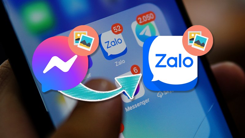 Hướng dẫn chi tiết cách chia sẻ ảnh từ Messenger sang Zalo không cần tải ảnh